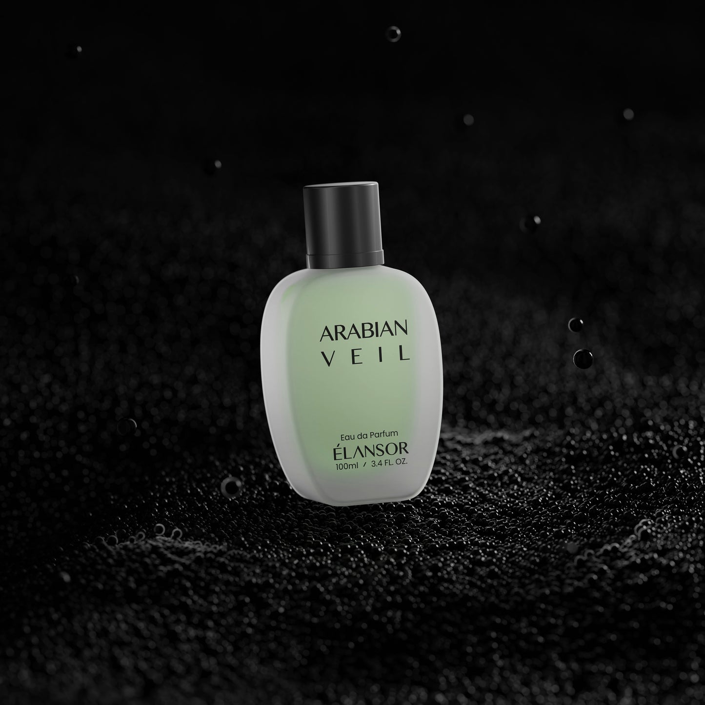 Arabian Veil by Elansor | 100ml perfume | Long-Lasting Rose & Amber Fragrance for Women