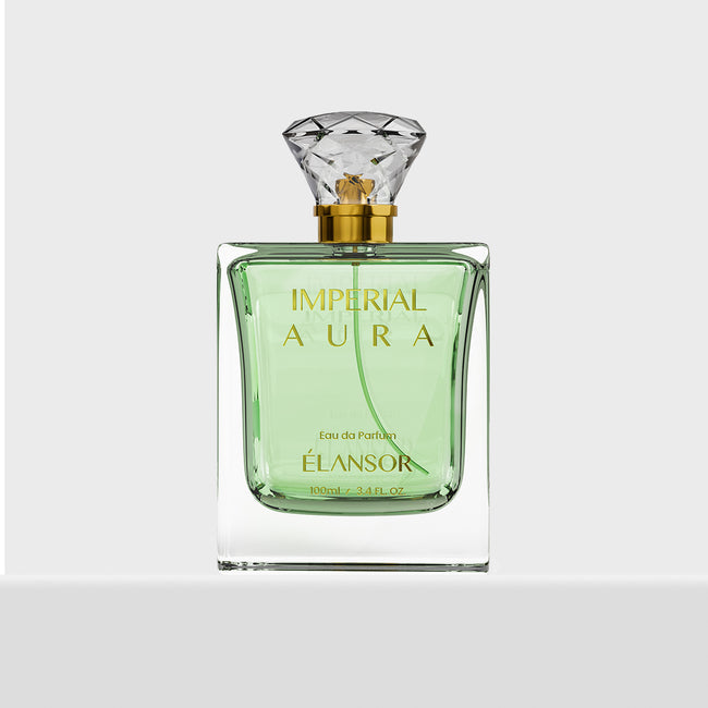 Imperial Aura by Elansor – 100ml Vanilla Rose Perfume for Women | Élansor