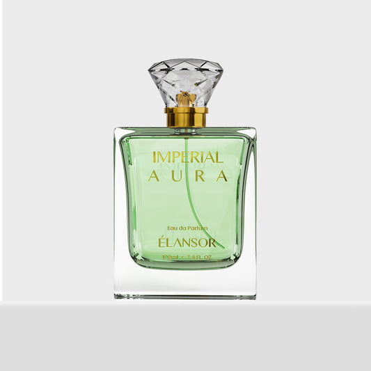 Imperial Aura by Elansor – 100ml Vanilla Rose Perfume for Women | Élansor