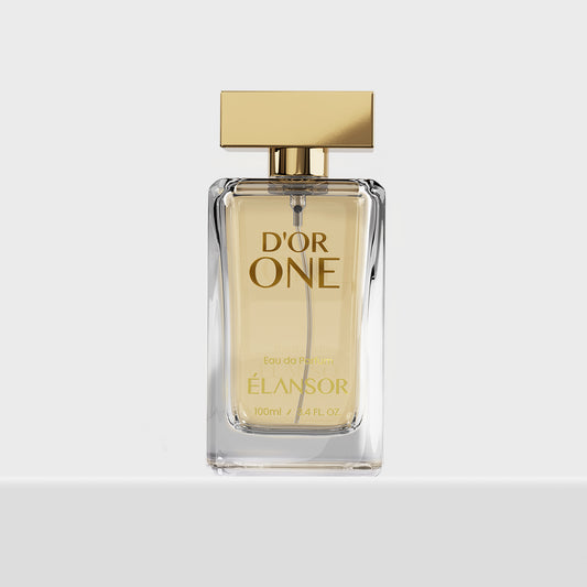 D'Or One by Élansor – Luxurious Woody & Spicy Fragrance for Men | Inspired by Paco Rabanne 1 Million | 100ml Perfume Bottle